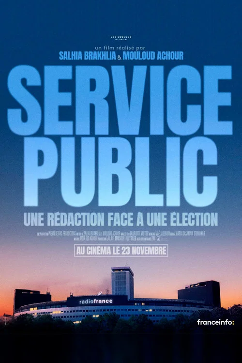 Movie poster for Service public (2022)