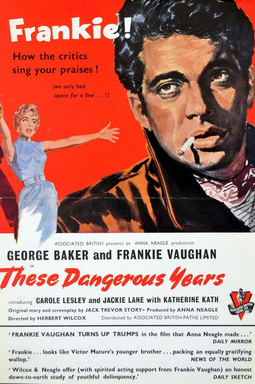 Movie poster for These Dangerous Years (1957)
