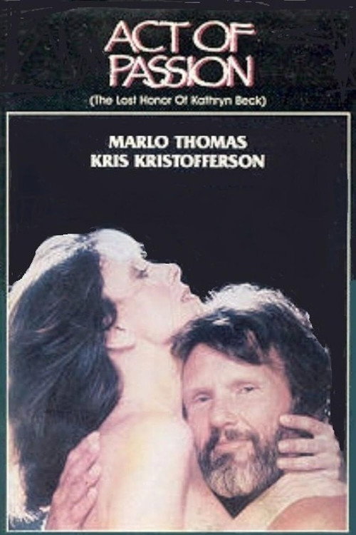 Movie poster for The Lost Honor of Kathryn Beck (1984)
