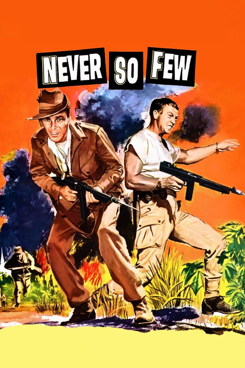 Movie poster for Never So Few (1959)