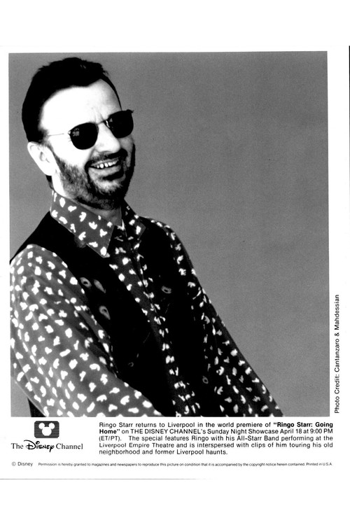 Movie poster for Ringo Starr Going Home (1993)