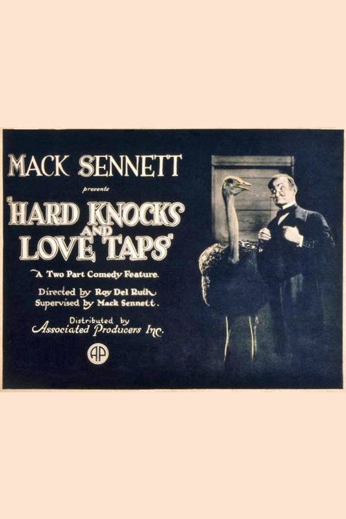 Movie poster for Hard Knocks and Love Taps (1921)