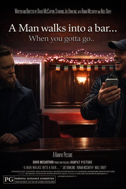 Movie poster for A Man Walks Into a Bar... (2016)