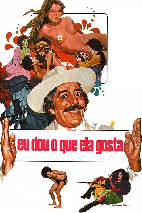 Movie poster for Eu Dou o Que Ela Gosta (1975)