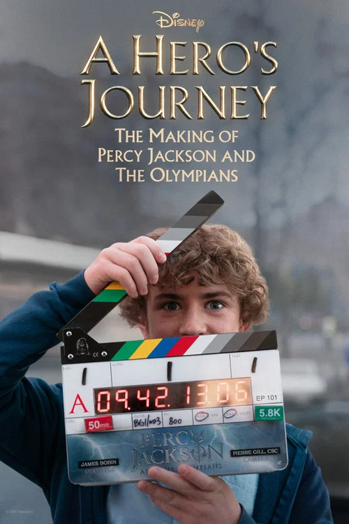 Movie poster for A Hero's Journey: The Making of Percy Jackson and the Olympians (2024)