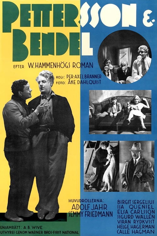 Movie poster for Pettersson & Bendel (1933)