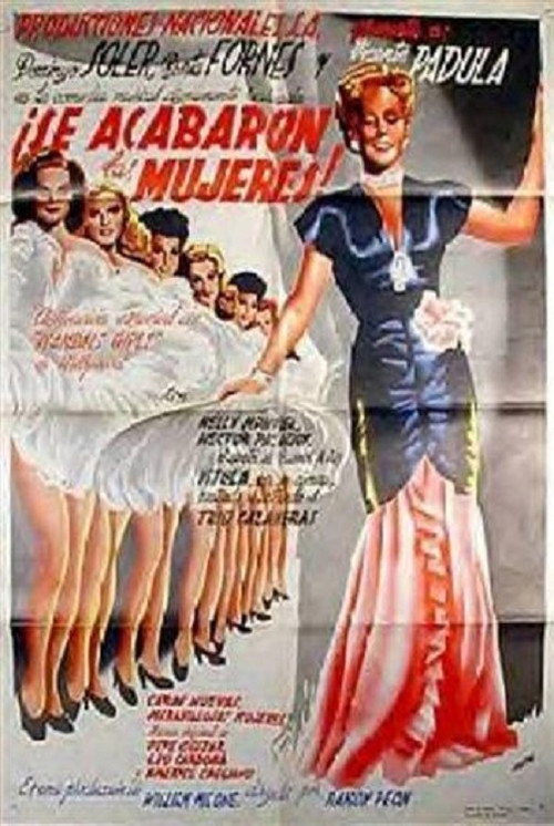 Movie poster for Se acabaron las mujeres (1946)