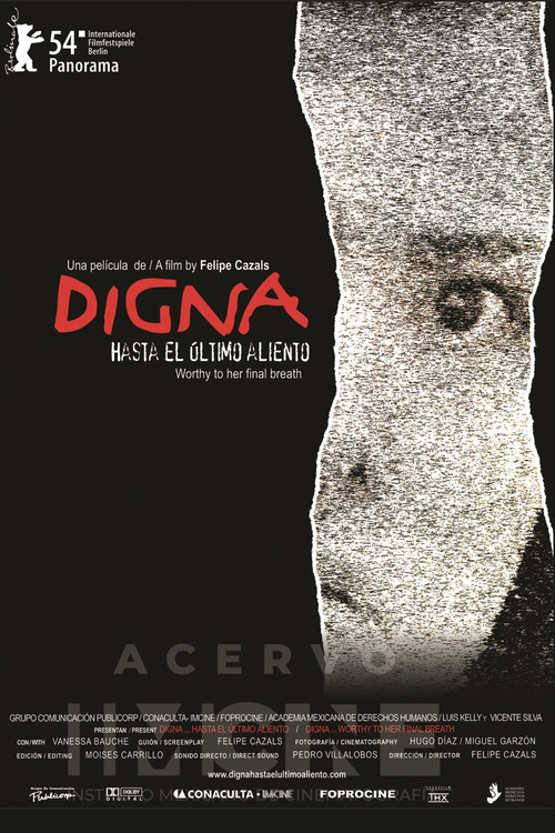 Movie poster for Digna: Worthy to Her Last Breath (2004)