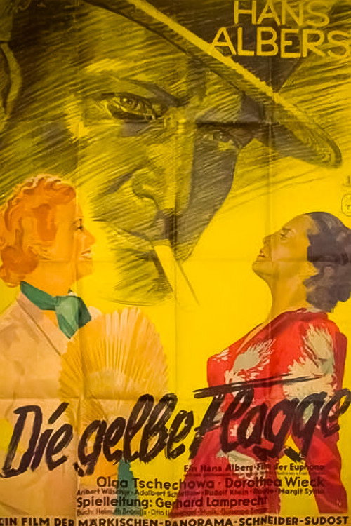 Movie poster for The Yellow Flag (1937)