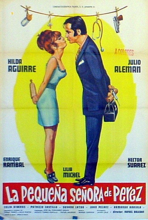 Movie poster for La pequeña señora de Perez (1972)