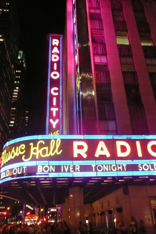 Movie poster for Bon Iver Live From Radio City (2012)