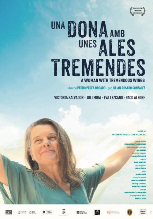 Movie poster for Una mujer con unas alas tremendas (2019)