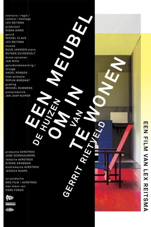 Movie poster for Rietveld Houses: A piece of furniture to live in (2024)