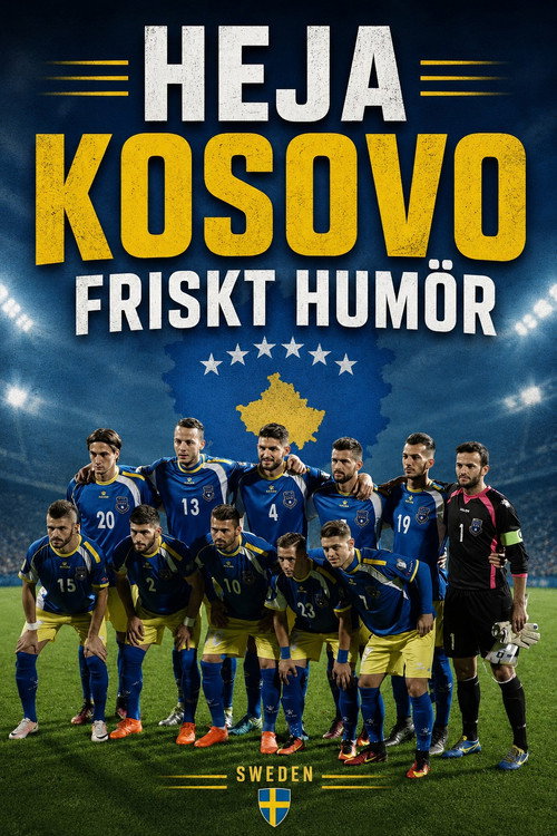 Movie poster for Heja Kosovo friskt humör (2017)