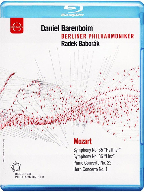 Movie poster for Mozart - Berliner Philharmoniker - Radek Baborák - Daniel Barenboim (2012)