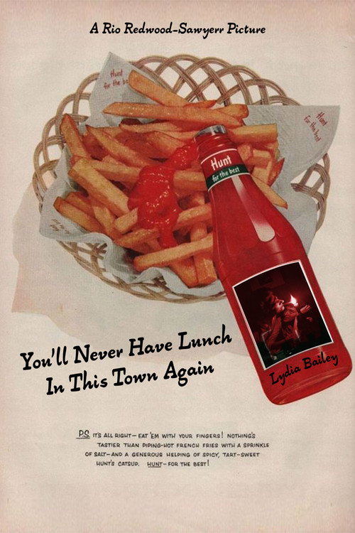 Movie poster for You'll Never Have Lunch In This Town Again (2023)