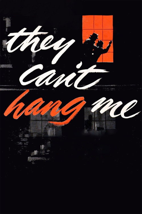 Movie poster for They Can't Hang Me (1955)