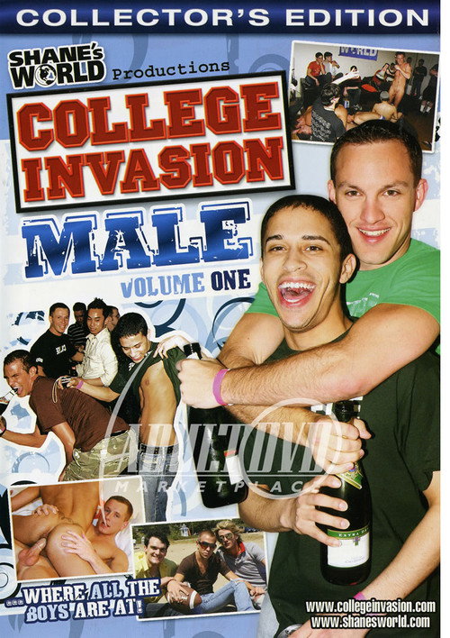 Movie poster for College Invasion Male: Volume 1 (2007)