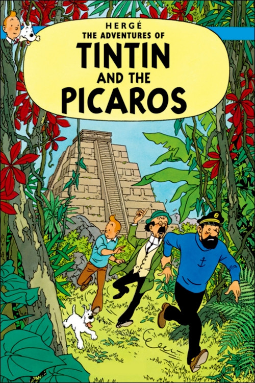 Movie poster for Tintin and the Picaros (1992)