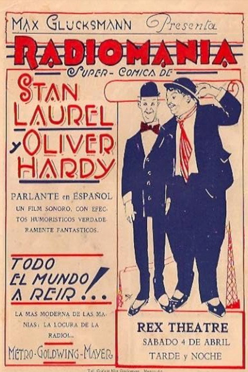Movie poster for Radiomanía (1930)