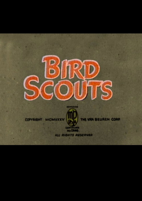 Movie poster for Bird Scouts (1935)
