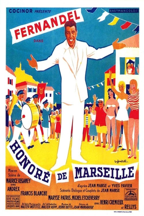 Movie poster for Honoré de Marseille (1956)