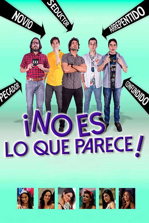 Movie poster for ¡No es lo que parece! (2018)