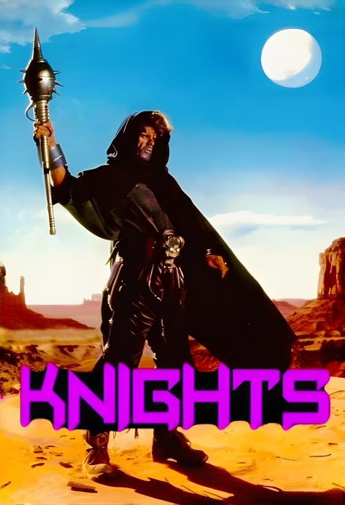 Movie poster for Knights (1993)
