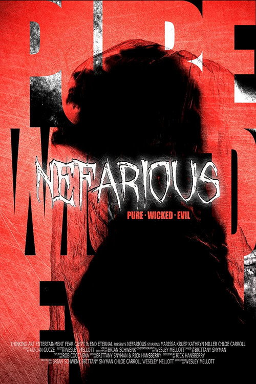 Movie poster for Nefarious (2019)