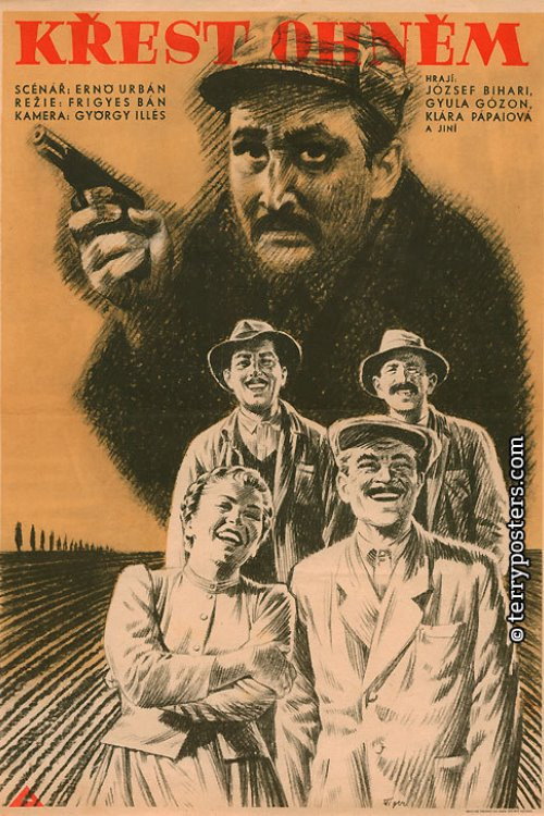 Movie poster for Tüzkeresztség (1952)