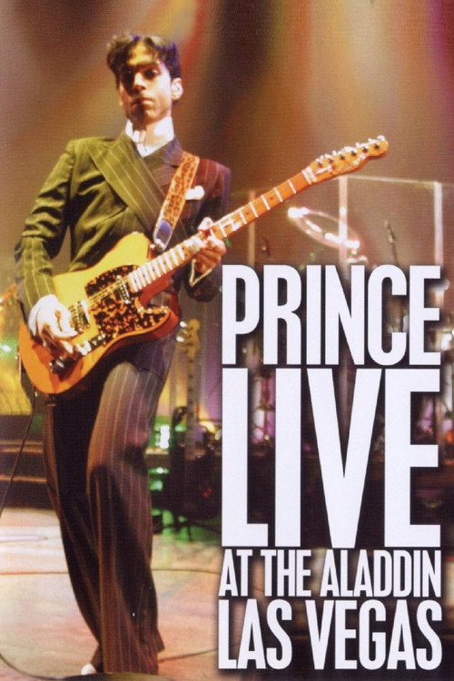 Movie poster for Prince: Live at the Aladdin Las Vegas (2003)