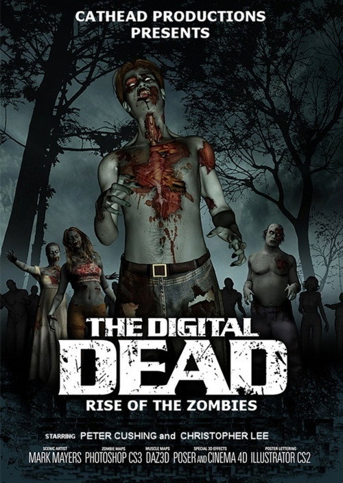 Movie poster for The Digital Dead: Rise of the Zombies (2014)