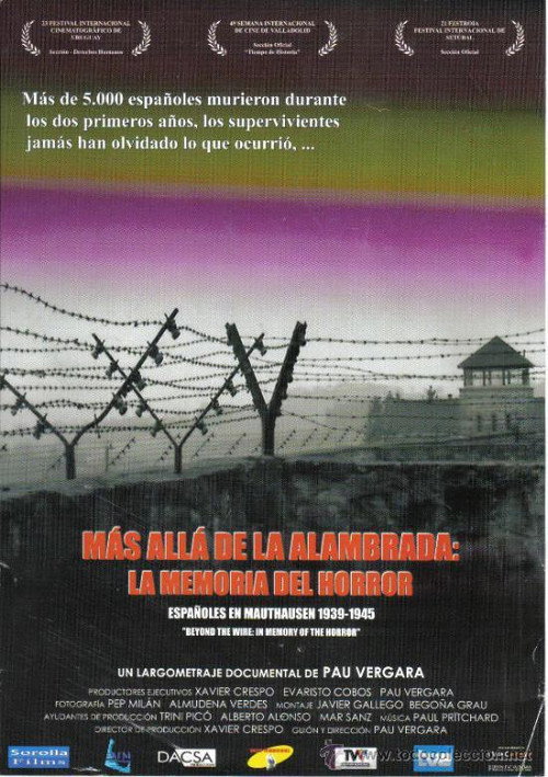 Movie poster for Más allá de la alambrada: la memoria del horror (2005)
