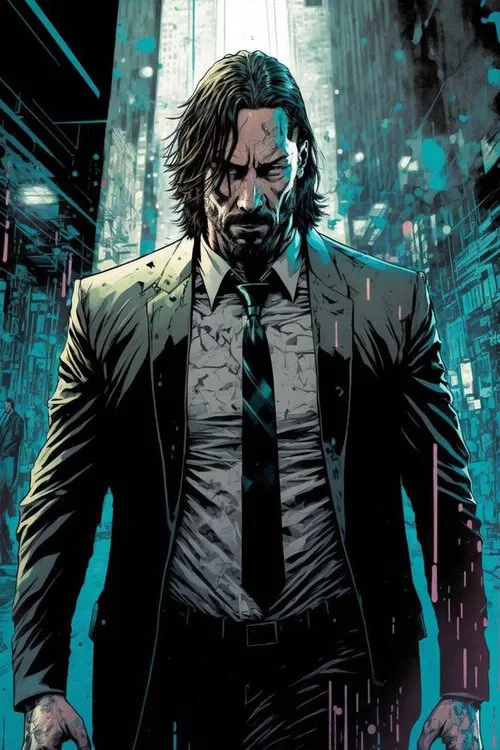 Movie poster for Untitled Animated John Wick Prequel