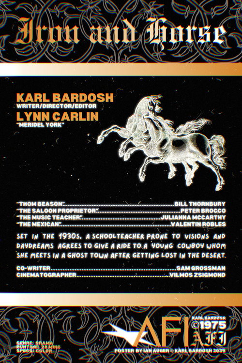 Movie poster for Iron and Horse (1975)