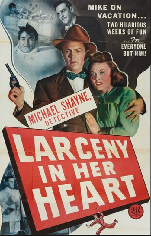 Movie poster for Larceny in Her Heart (1946)