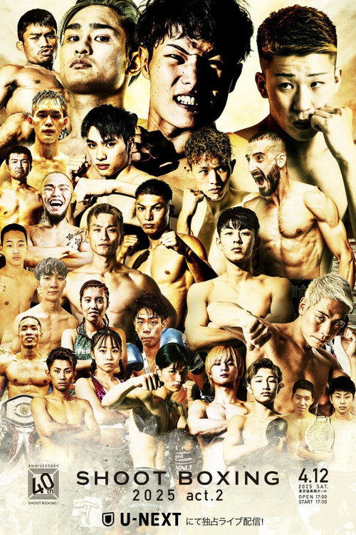 Movie poster for SHOOT BOXING 2025 act.2 (2025)