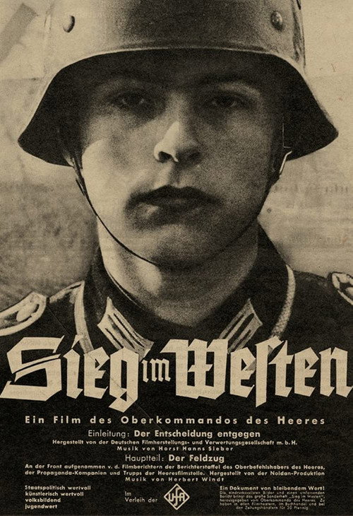 Movie poster for Victory in the West (1941)