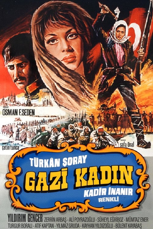 Movie poster for Gazi Kadın (1973)