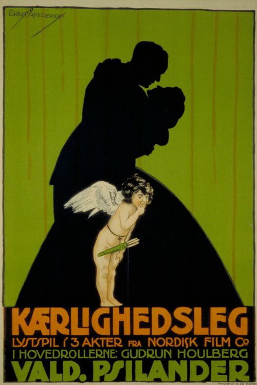 Movie poster for Kærlighedsleg (1919)