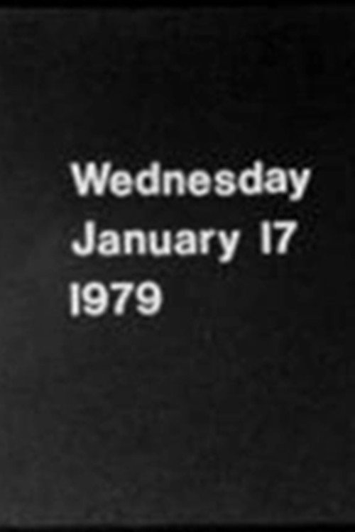 Movie poster for WEDNESDAY, JANUARY 17, 1979 (1979)
