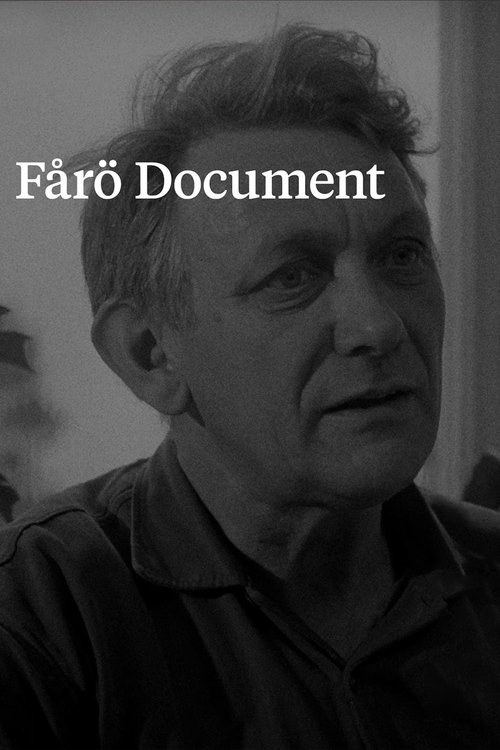 Movie poster for Fårö Document (1970)