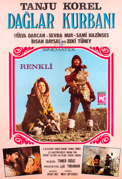 Movie poster for Dağlar Kurbanı (1973)