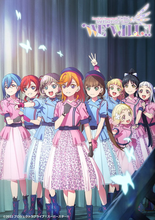 Movie poster for Love Live! Superstar!! Liella! 3rd LoveLive! Tour ~WE WILL!!~ (2022)