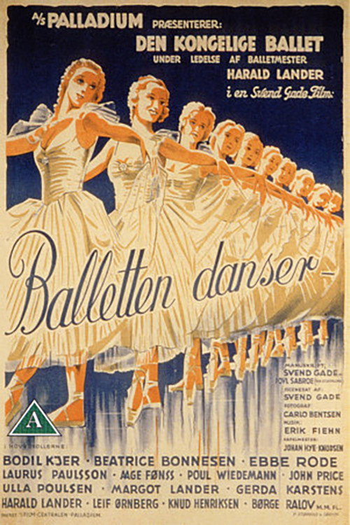 Movie poster for Balletten danser (1938)