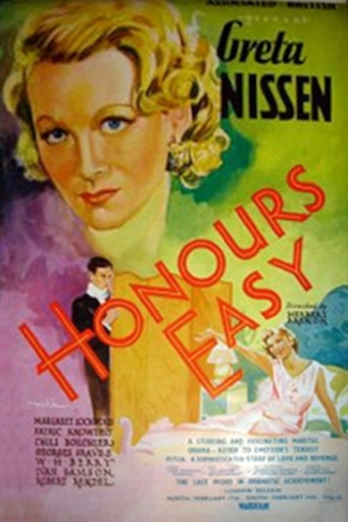 Movie poster for Honours Easy (1935)