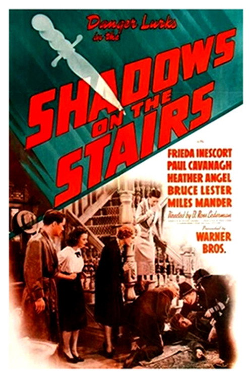 Movie poster for Shadows on the Stairs (1941)