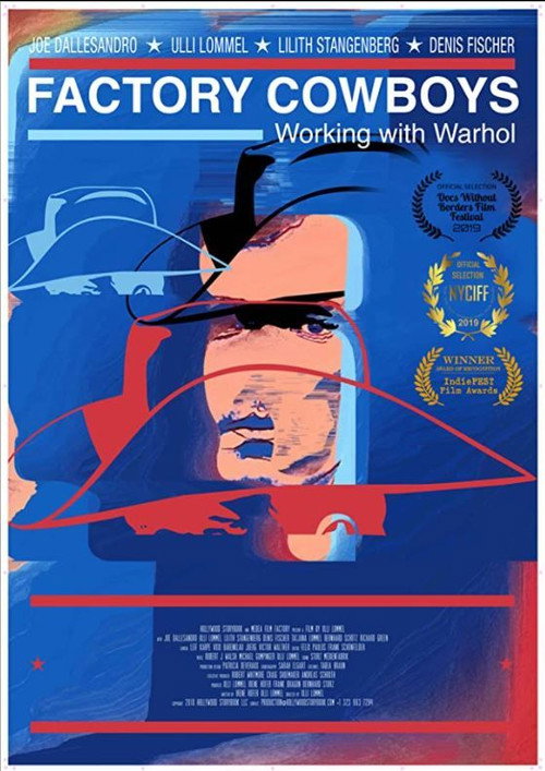 Movie poster for Factory Cowboys: Working with Warhol (2018)