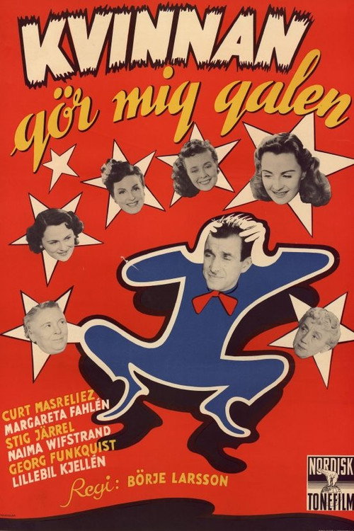 Movie poster for The Woman Drives Me Crazy (1948)