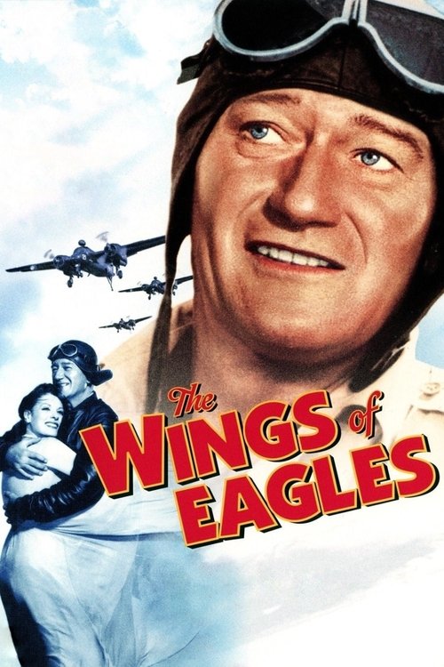 Movie poster for The Wings of Eagles (1957)